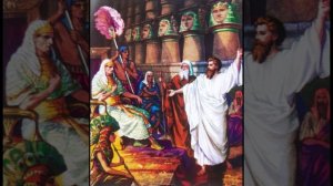 Моисей и Аарон перед фараоном