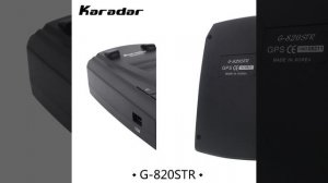 Радиолокационный детектор и анти-радиолокационный детектор GPS 2 в 1 Karadar G820STR