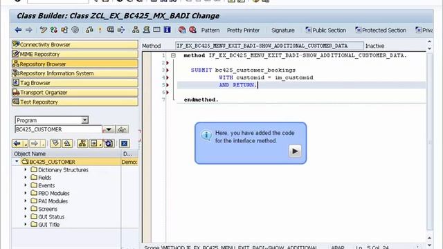 SAP ABAP : How to Find and Implement  New BAdI Menu Exits смотреть онлайн