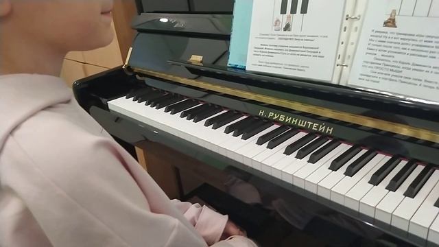 учимся читать ноты с программой софт Моцарт, Яна, 10 лет смотреть онлайн