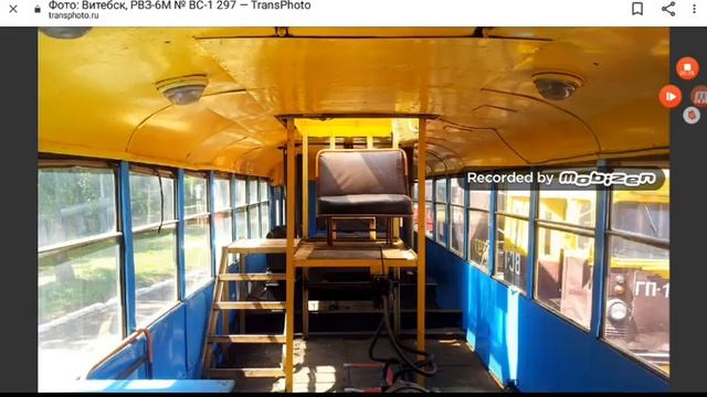 "От первого дня до современности" трамвай "РВЗ-6М" # ВС-1 297 в Витебске смотреть онлайн