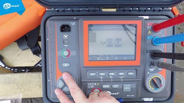 Pomiar kabla średniego napięcia Typ: XRUHAKXS 1x240RMC/25 - Sonel MIC-10k1 смотреть онлайн