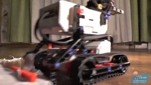 Робот дворник из Лего Майндстормс / Cleaning robot from Lego Mindstorms EV3