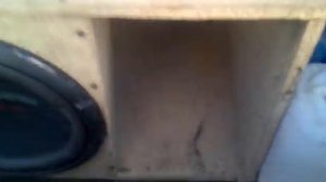 Pioneer TS-W310d4 в ЧВ коробе без уся