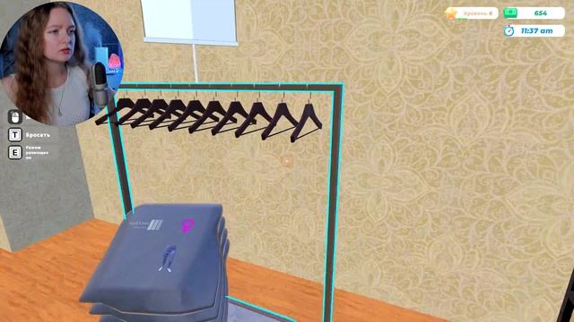 СОЗДАЛА СВОЙ БРЕНД ОДЕЖДЫ ► Clothing Store Simulator: Prologue #2