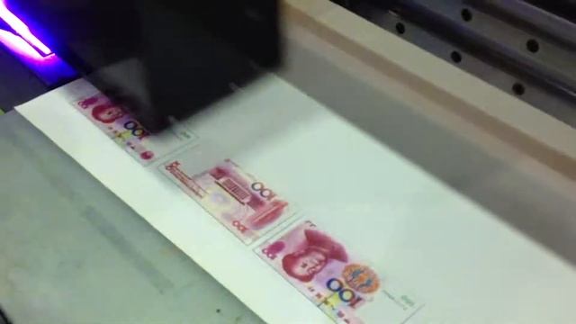 UV flatbed printer, A1 size printer, UV printing China Curreny CNY on leather смотреть онлайн