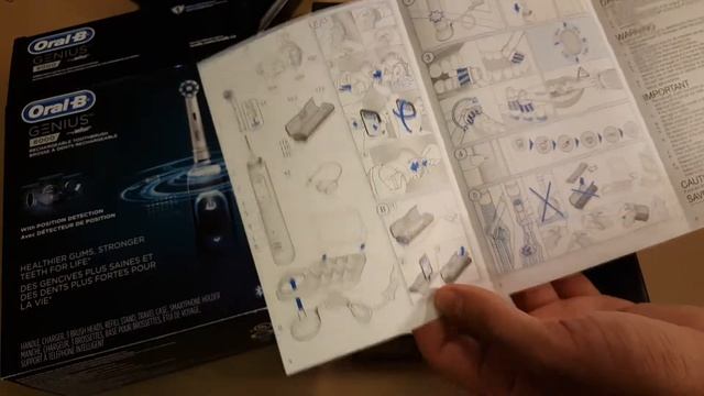 Oral-B Genius Pro 8000 Electronic Power Rechargeable Battery Electric Toothbrush with Bluetooth смотреть онлайн