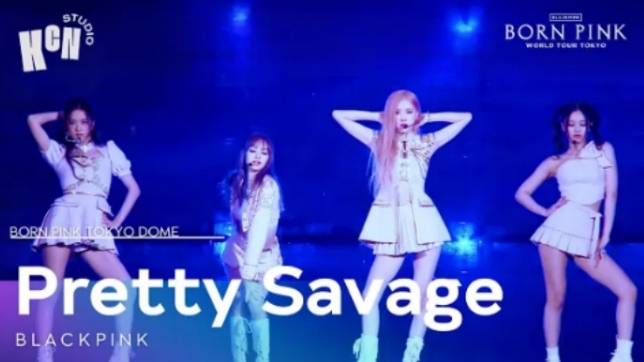 BLACKPINK "Pretty Savage (KR Ver.)" WORLD TOUR [BORN PINK] TOKYO DOME