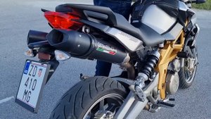 Aprilia Shiver 750 - GPR Furore nero sound - without db killers