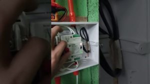 (FIRST TESTING AFTER DOING CONNECTIONS VIDEO) CNC YCQ4-100E/2P Single Phase Din Rail ATS