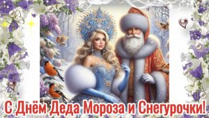 30 января день Деда Мороза  и Снегурочки!