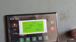MAM 860 AIR COMPRESSOR CONTROLLER LOAD UNLOADING CHAKE