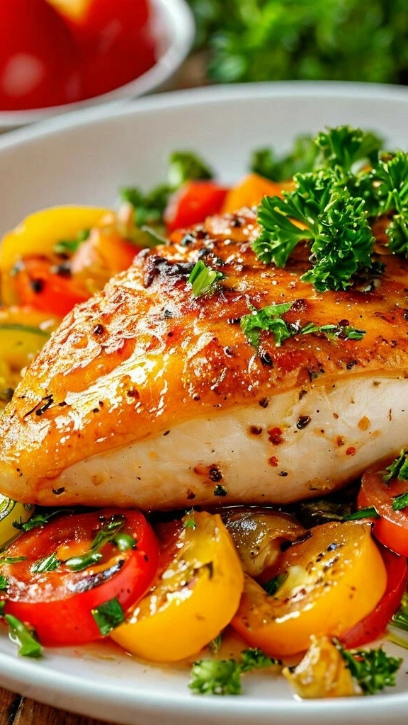 КАРМАШЕК ИЗ ГРУДКИ С ОВОЩАМИ смотреть онлайн