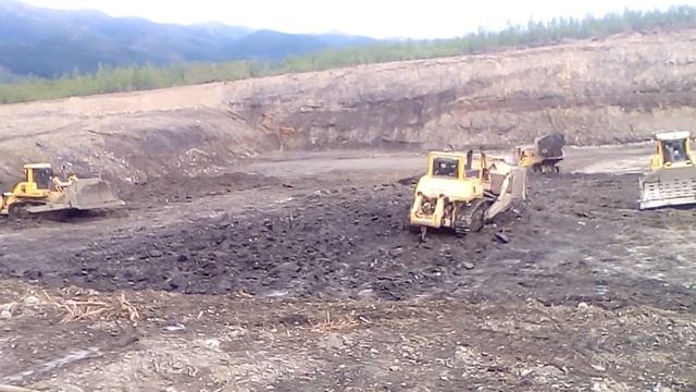 Бульдозера KOMATSU 475 и 375 , или где я пропадал весь 17 год