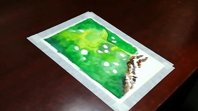 Easy Seedling Painting / Poster Color Painting / Botanical Painting / DC #45 #antaraartcafe