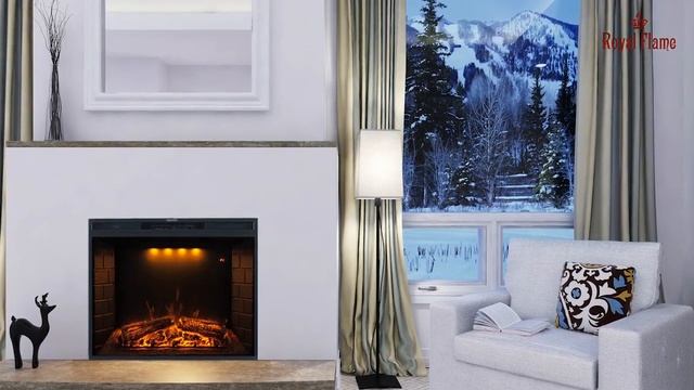 Обзор: Серия электрокаминов Emerald от Royal Flame от Royal Flame от Биокамин.рф смотреть онлайн