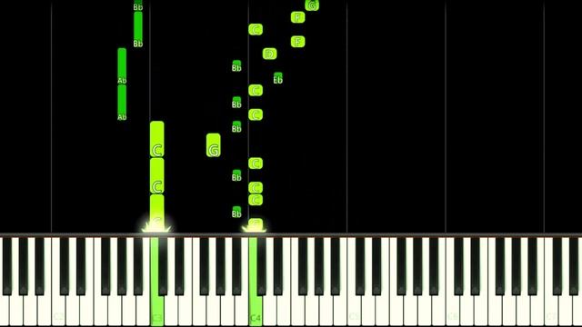 The Seven Seas | GEOMETRY DASH MELTDOWN LEVEL 1 - EASY Piano Tutorial