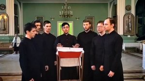 «Хвалите имя Господне», свящ.Д.Арзуманов. Мужской хор СтДС.