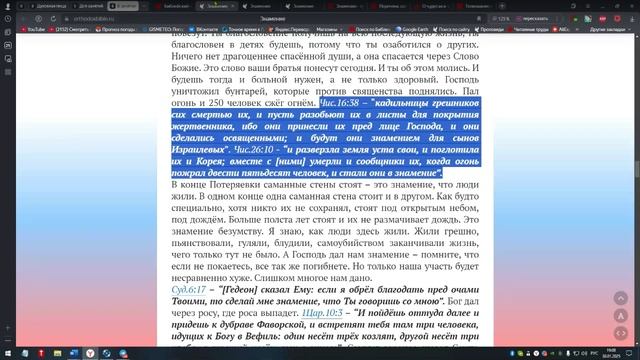 Евангельский синопсис. Мф.12:38-45. О требовании Знамения. Георгий Байдуков. 30.01.2025