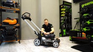 Обзор Самоходной газонокосилки WORX NITRO WG761E 80V