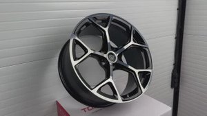 Диски CN Forged 1307 20 9.0J +28 5X112 66.6 вес 11,5kg Black Polish Face