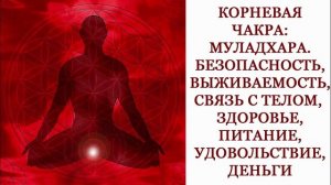 Первая чакра. Корневая. Муладхара