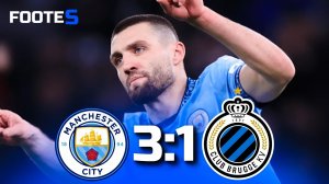 ОБЗОР. МАН СИТИ — БРЮГГЕ. 8 ТУР ЛИГИ ЧЕМПИОНОВ