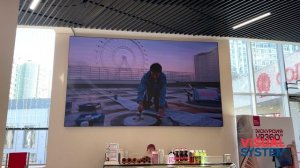 Солнце Москвы ВДНХ. Светодиодный Led экран. Visual System. #лед #лэд #видеоэкран #медиаэкран