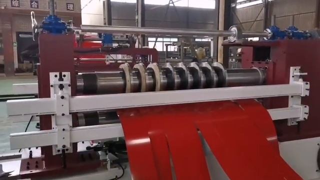 Линии продольной резки рулонного металла на штрипс Китай