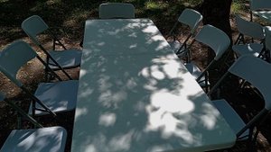 Складные столы и стулья для мероприятий на природе
