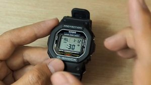 How To Set Casio G Shock DW-5600 Module 3229 - DW5600E DW5600 DW5700 DW5750 Complete Guide