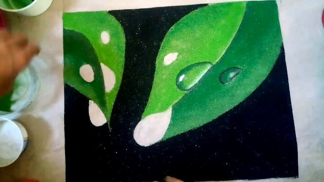Poster rangoli design | water drops rangoli | 3d rangoli | nature rangoli | पोस्टर रंगोली डिज़ाइन смотреть онлайн