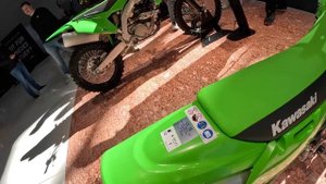 Kawasaki KX 65 Enduro Offroad Moto Cross pocket children bike motorcycle new model walkaround K0686