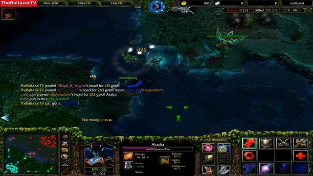 DOTA TheBaltazarTV vs YagamiTV (AKASHA VS BANE)