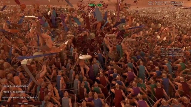 #uebs2 #gaming #rek #marmok !UEBS2 - 3 чак норис против 100000 спартанцев сложный бой!! смотреть онлайн