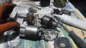 Замена щеток. Ремонт стартера.