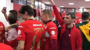 Спартак - чемпион! Репортаж из раздевалки Спартака