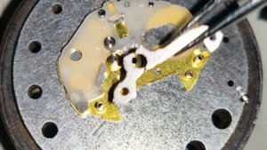 how to service timex watch, miyota SUPER 2035 movement, complete servicing tutorial013:)