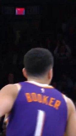 Devin Booker with the amazing save and score!