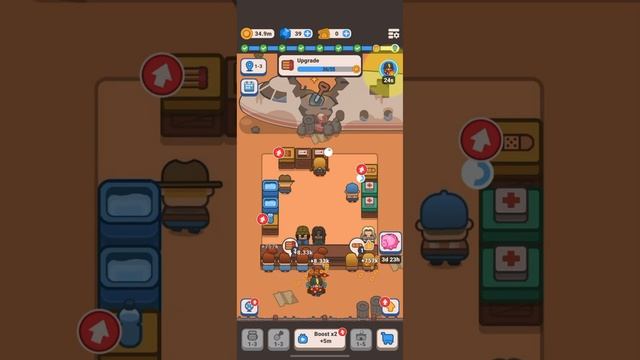 Idle Outpost: zombie apocalypse - Outpust 123 Gameplay Walkthrough Part 1 AndroidiOS