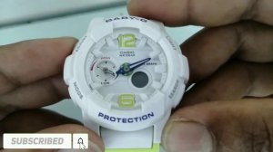 How to set time Baby-G BGA-180-7B2DR how to Adjust time in casio baby-g  #watchservicebd