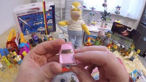 #01 Машинка The Simpsons | Игрушки Гомера | Для детей the simpsons car