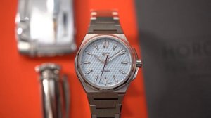 Smaller 36mm Christopher Ward The Twelve Integrated Bracelet Automatic Sports Watch Stainless Steel