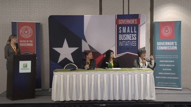 Finance and Funding Panel - Governor's Small Business Forum for Women: Corpus Christi смотреть онлайн