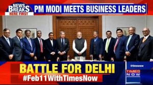 PM Modi meets business leaders, discusses ways to improve economic growth