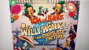 Tom and Jerry in Willy Wonka and the chocolate factory poster