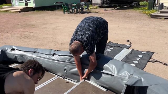 Сборка лодки пвх с пайолами. смотреть онлайн