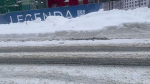 30.01.2025г., Сахалин, Южно-Сахалинск после метели.