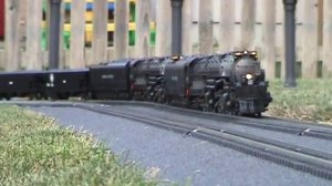 MTH Union Pacific Big Boy (Garden Railroad)- Video #22