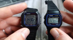 Better than the F-91W?  Casio's W800H digital watch has it all....